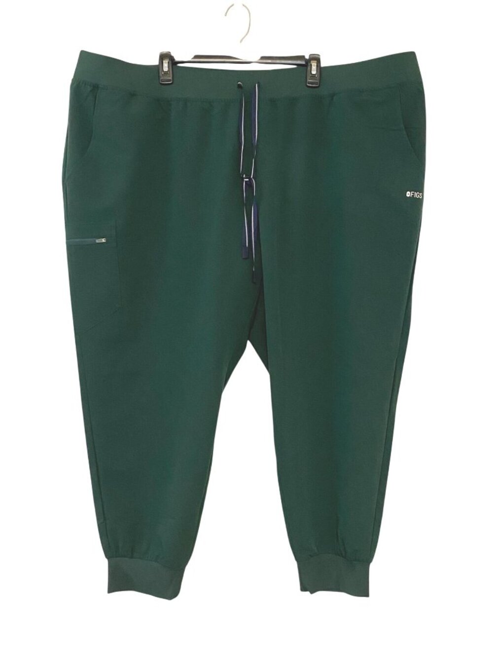 New‎ NWT FIGS Women's Zamora Jogger Scrub Pants Forest Green Size 6XL 27" Inseam